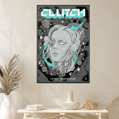 Clutch London Roundhouse December 20 2025 Concert Poster Size 24''x36''