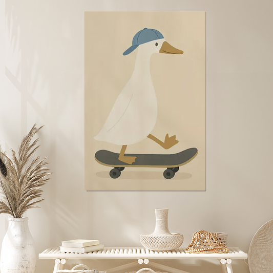 Home Decor- Silly Goose Wall Art Poster Size 24''x36''