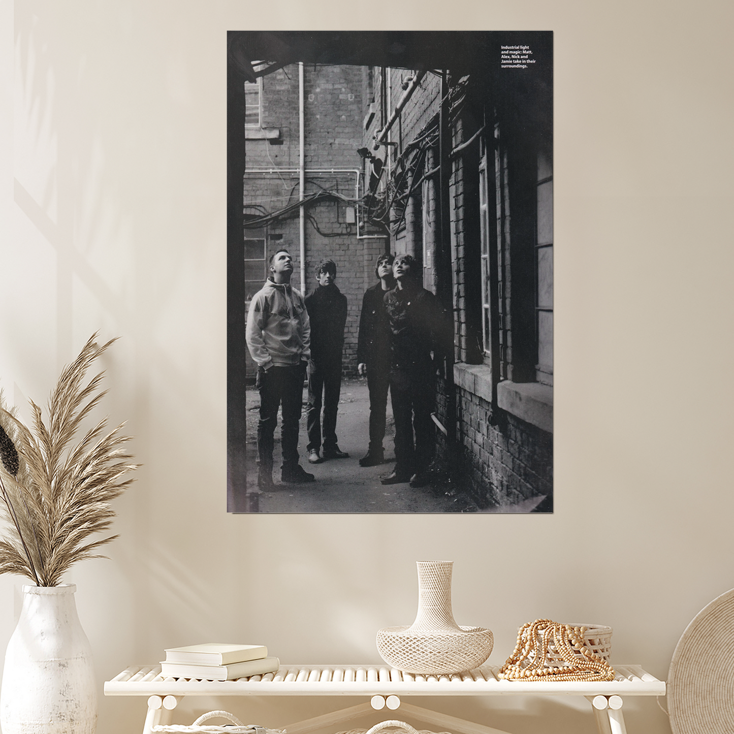 Music Poster- Arctic Monkeys, Sheffield, 2007 Poster Size 24''x36''