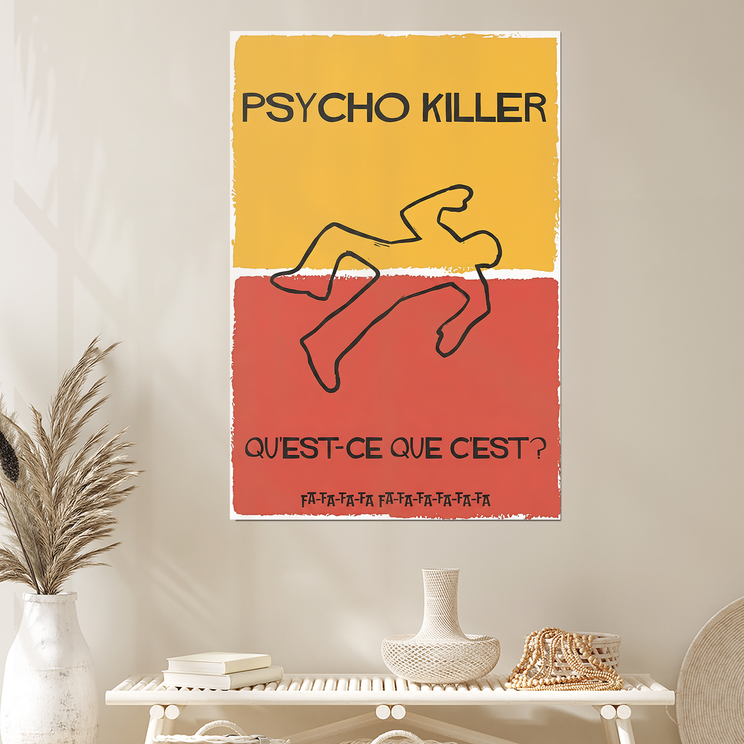 Home Decor- Psycho Killer Poster, One Sheet Wall Size 24''x36''