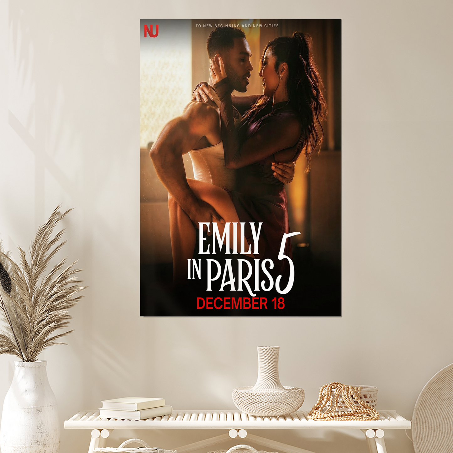 Movie Poster- Emily in Pa.ris 5 2025 Movie Poster Size 24''x36''