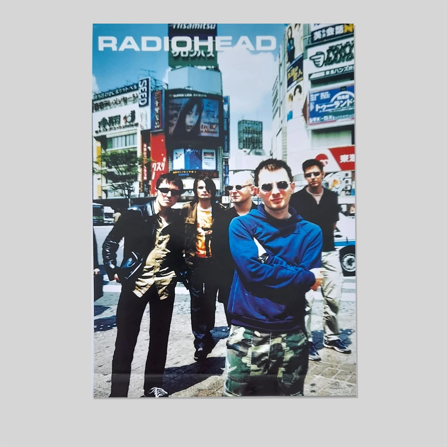 Music Poster- Alternative Band 80s Wall Art Poster Size 24''x36''