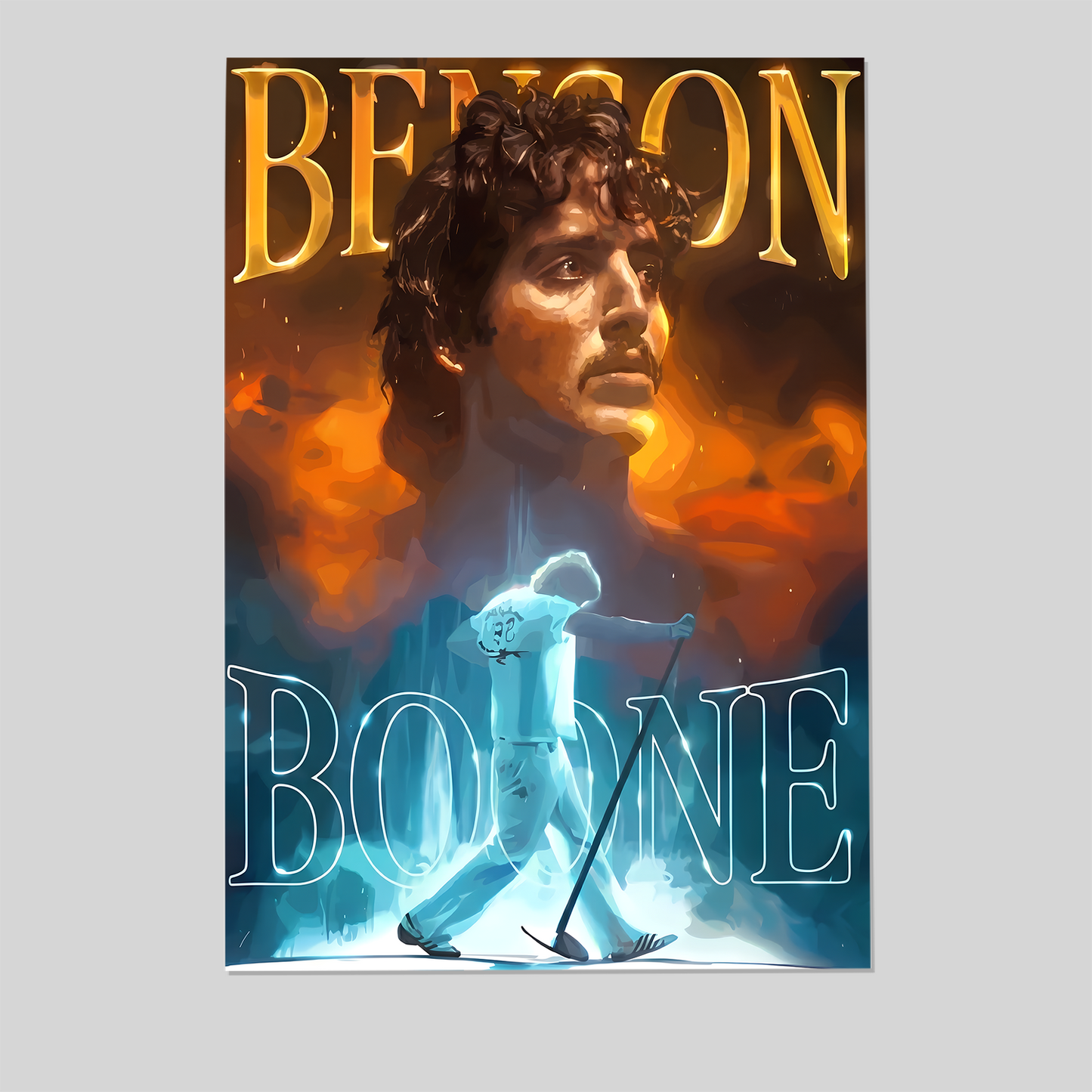 Benson Boone Canvas Aesthetic And Decor Poster, One Sheet Wall Size 24''x36''