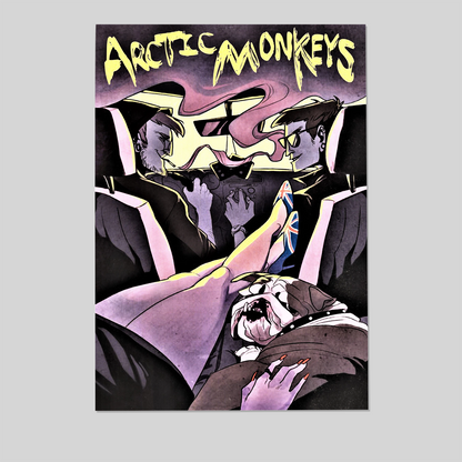 Music Poster- Arctic Monkeys Concert Poster Size 24''x36''