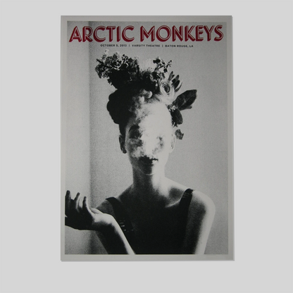 Music Poster- Arctic Monkeys - Baton Rouge 2013 Poster Size 24''x36''