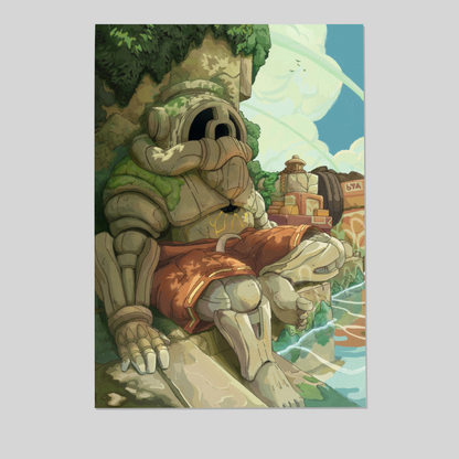 Duendir Solarpunk Poster