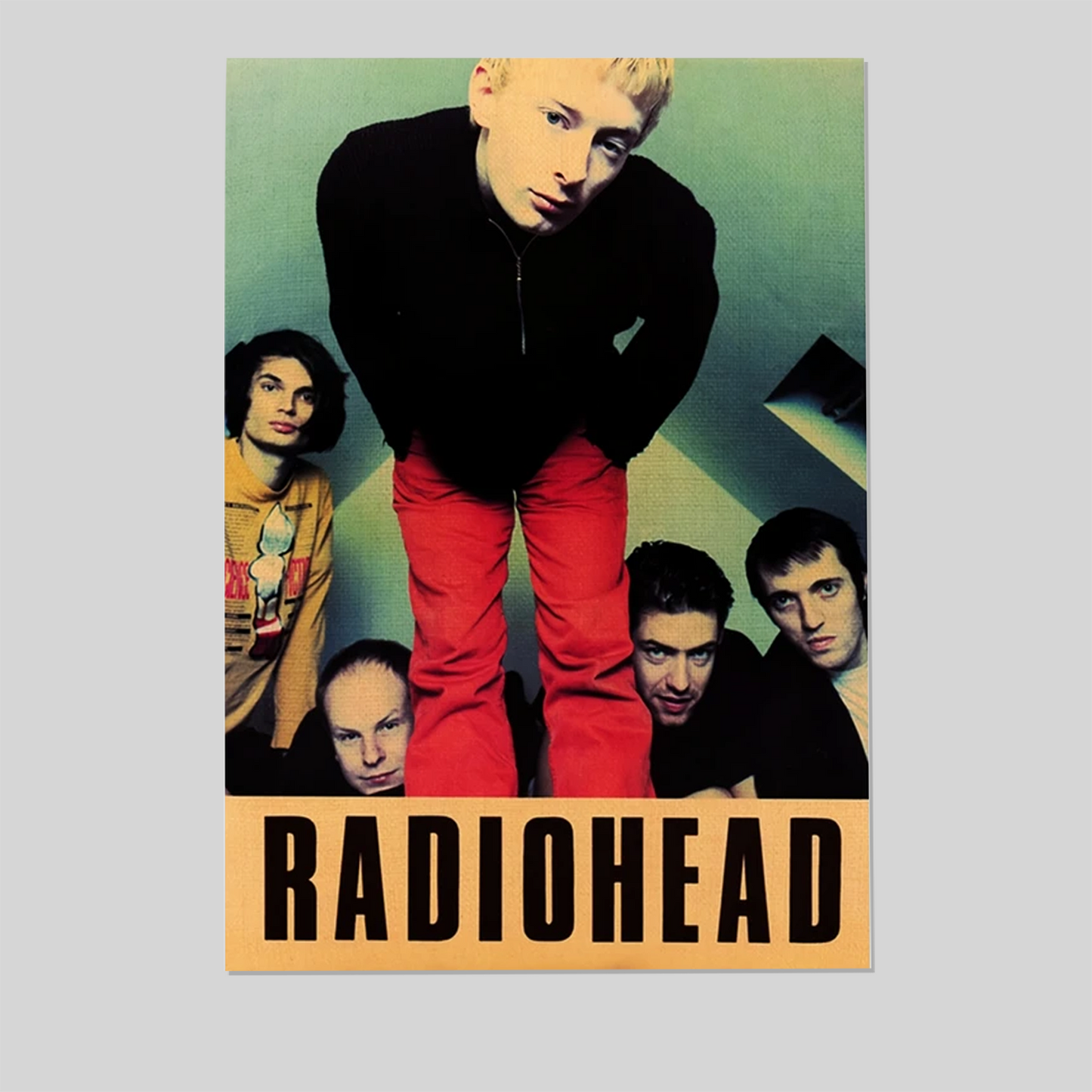 Music Poster- Alternative Band 80s Vintage