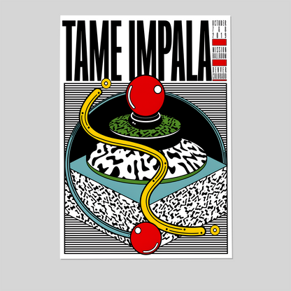 TAME IMPALA CONCERT POSTER QUALITY PHOTO PAPER Size 24''x36''