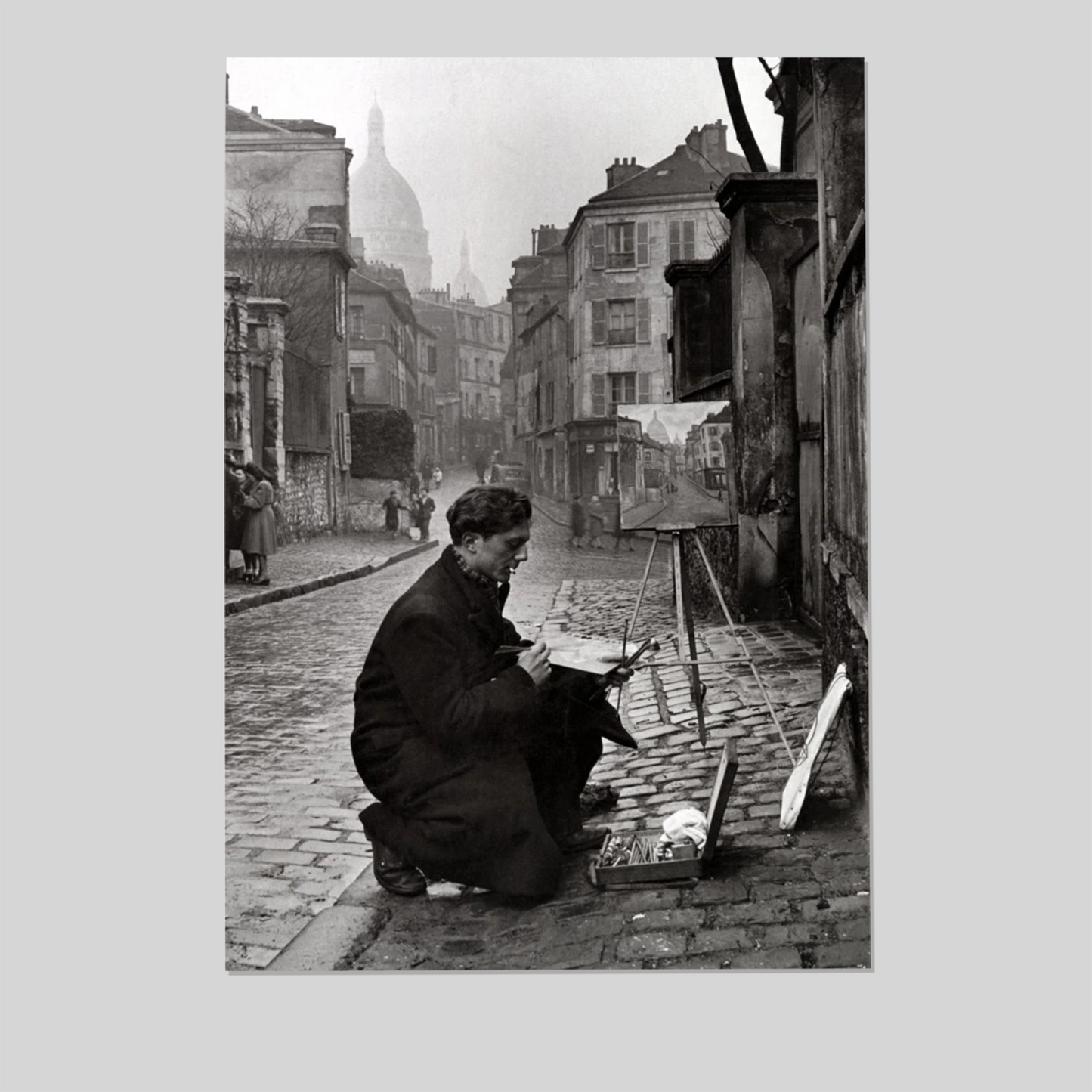 Painter in Montmartre Poster Size 24''x36''