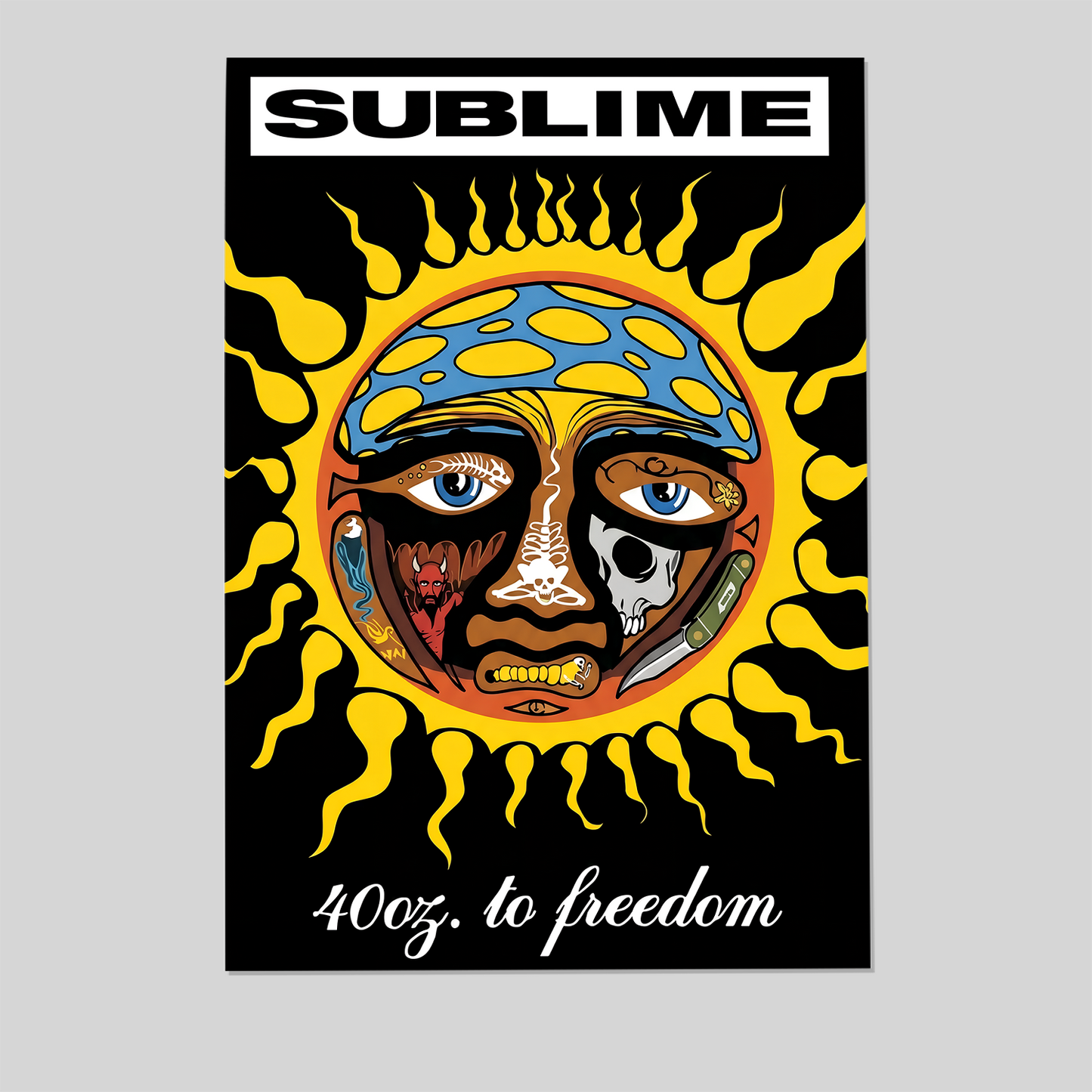 Sublime - Music Poster (To Freedom - Album Cover)  Size 24''x36''