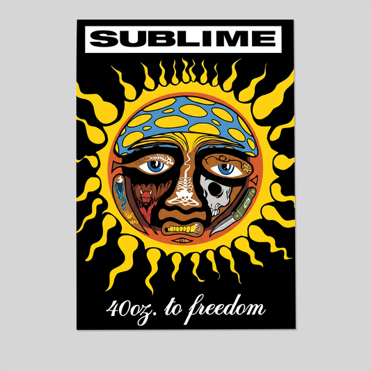 Sublime - Music Poster (To Freedom - Album Cover)  Size 24''x36''