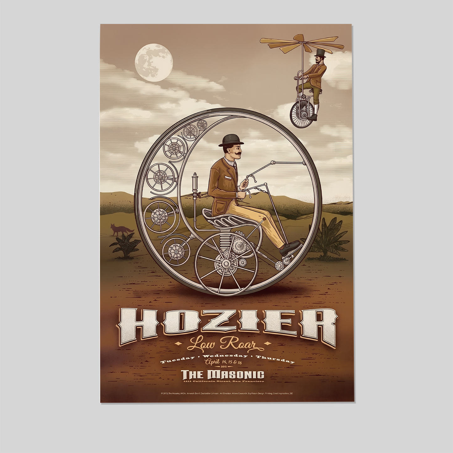 Music Poster Derek Studebaker Johnson Hozier MO6 Poster Show Size 24''x36''