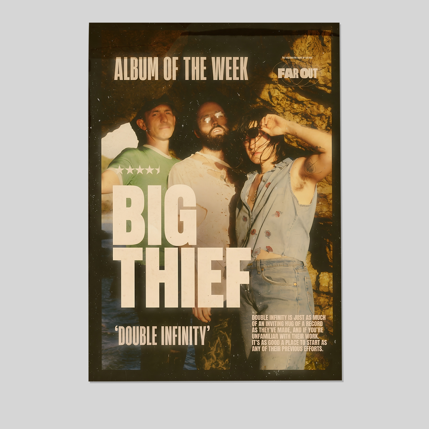 ALBUM OF THE WEEK: Big Thief - 'Double Infinity' Size 24''x36''