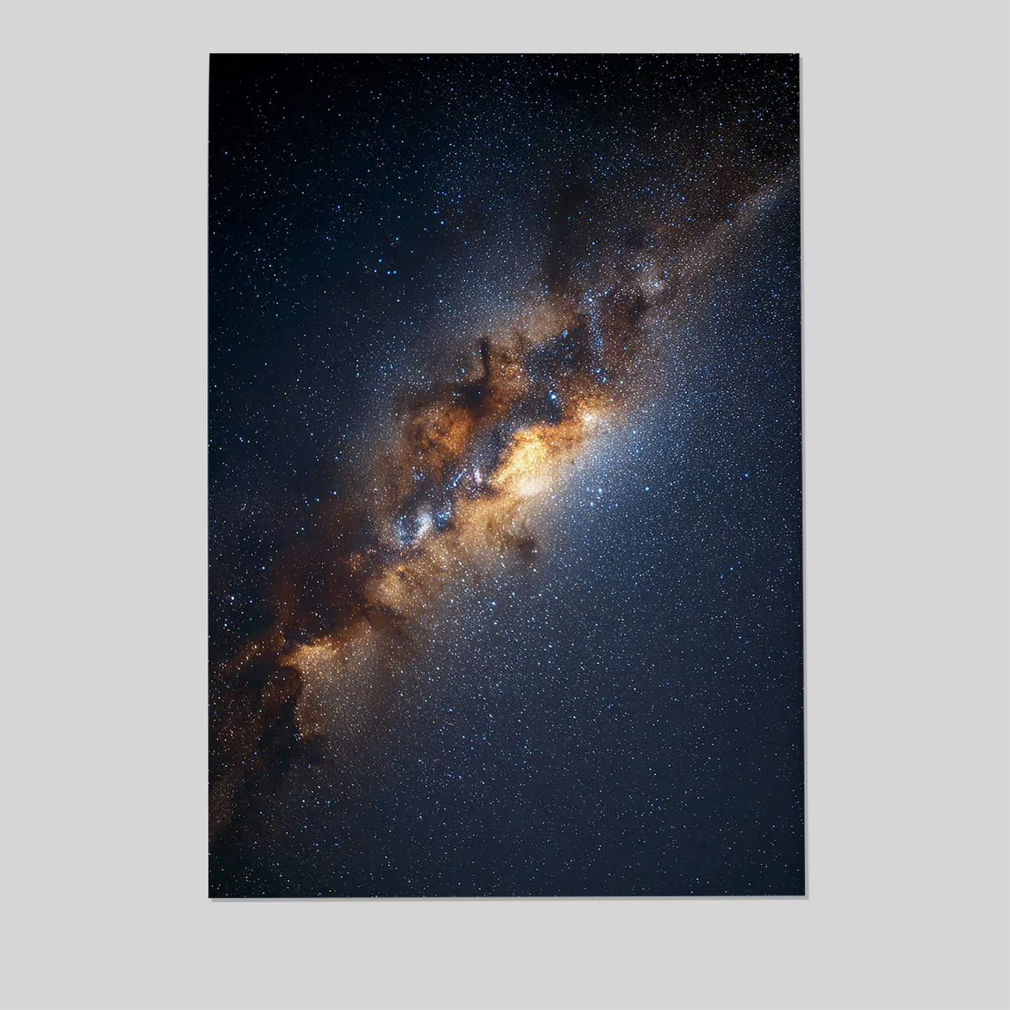 Milky Way Galaxy Poster, Real Night Sky Print, Stargazing Wall Art, Galaxy Room Decor,Space Poster