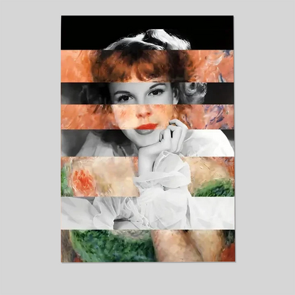 Retro Collage Aesthetic Wall Art Poster Size 24''x36''