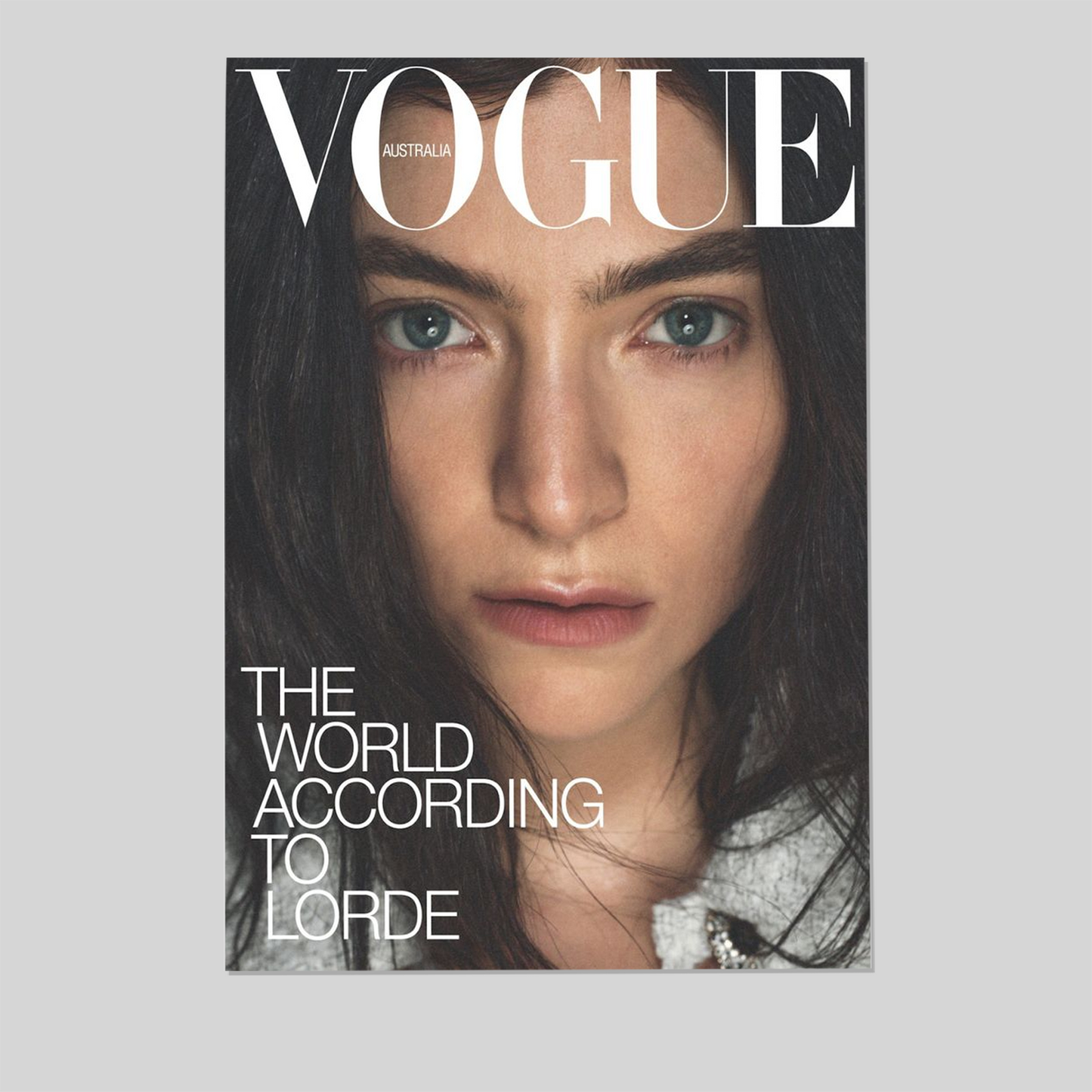 Music Poster Lorde for V,o,gue Australia 2025 Size 24''x36''