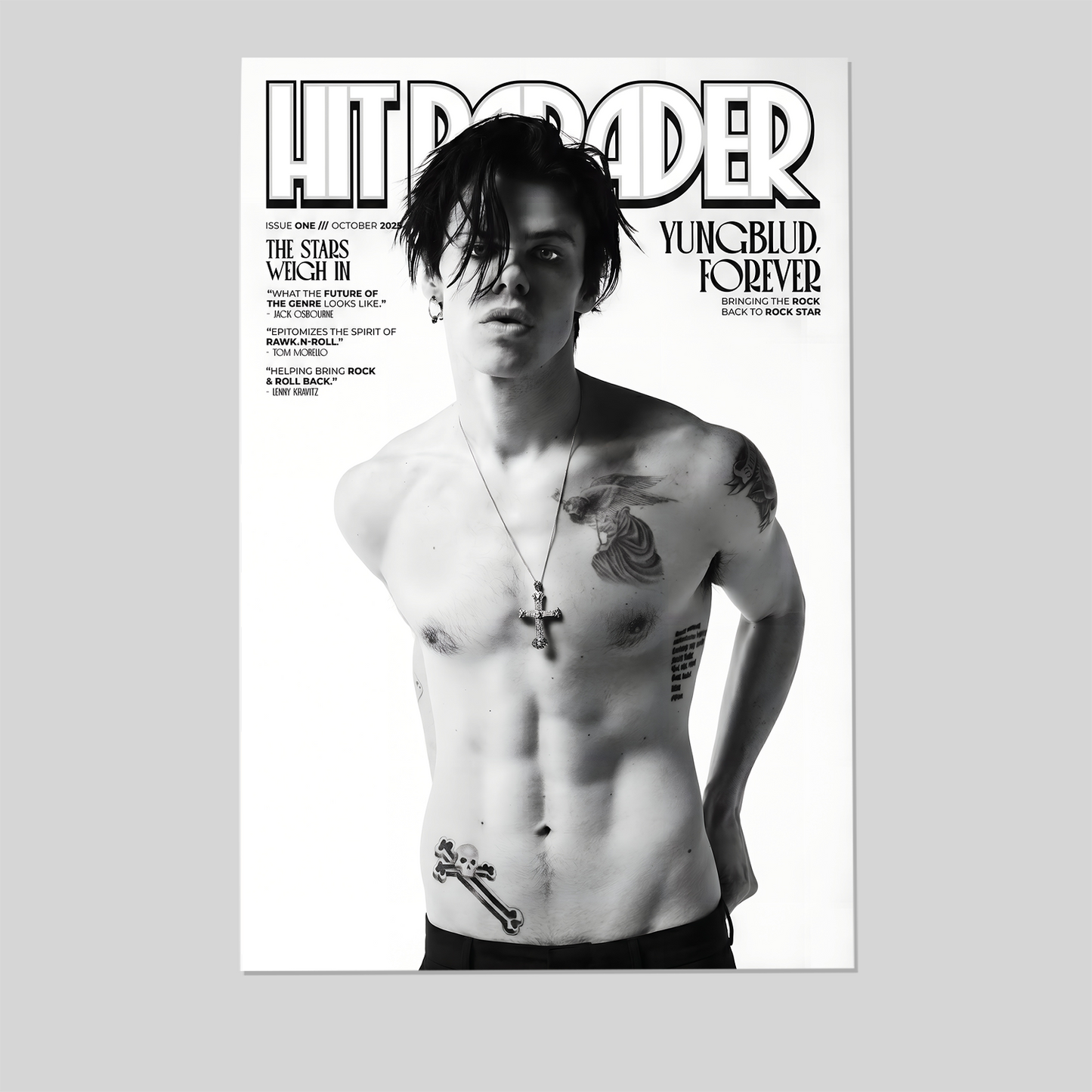 Music Poster Yungblud Forever Pock Star Mag 2025 Size 24''x36''