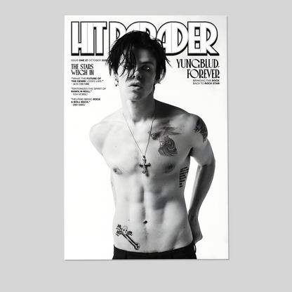 Music Poster Yungblud Forever Pock Star Mag 2025 Size 24''x36''