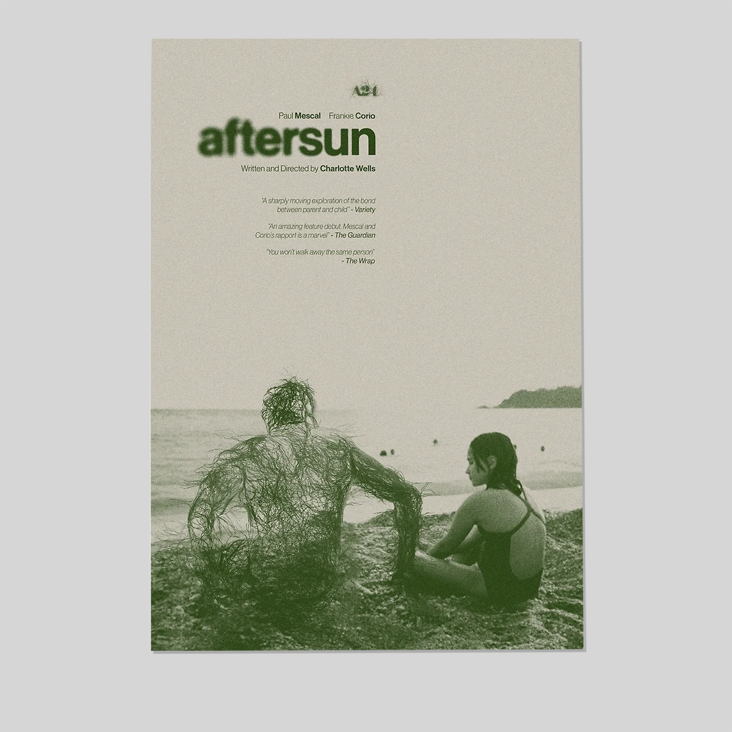 Movie Poster- Aftersun (2022) Alternate Movie Poster Size 24''x36''