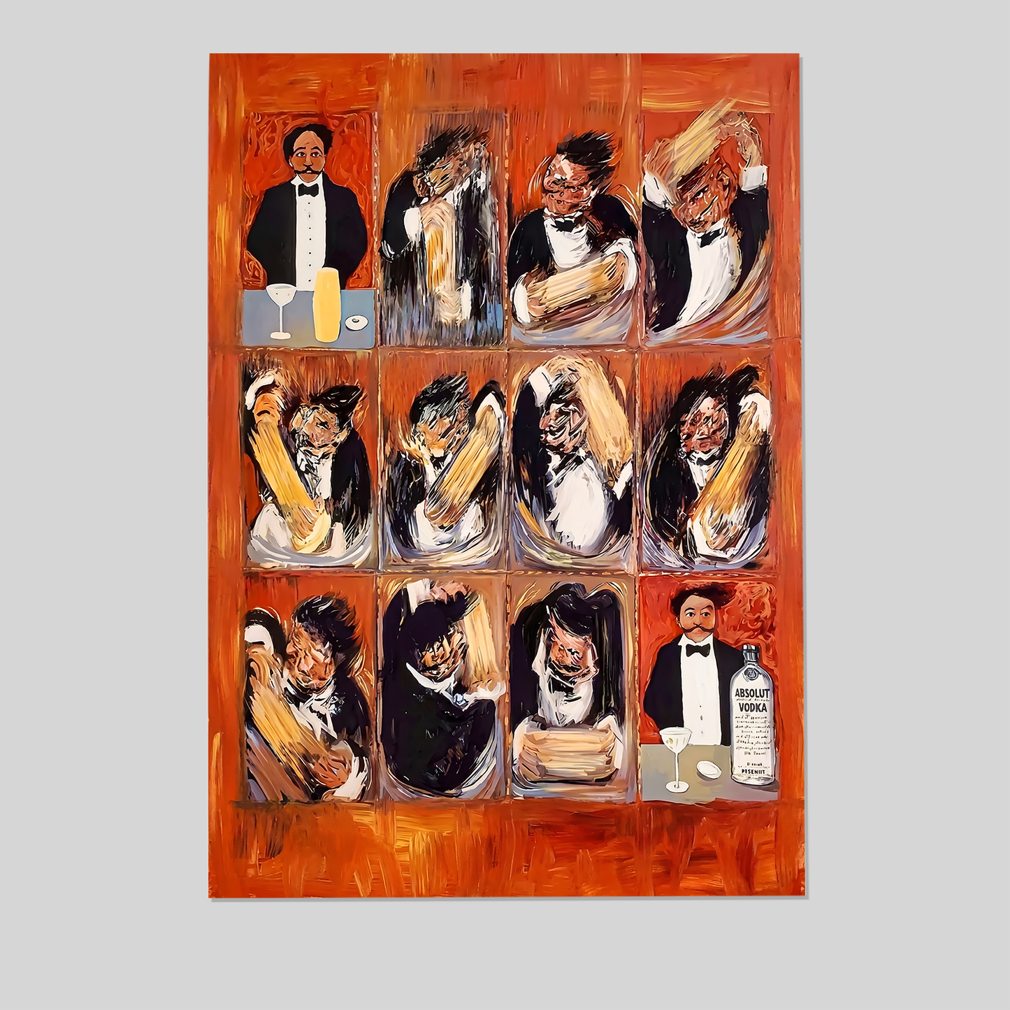 Home Poster- Guy Buffet Martini Canvas Poster, One Sheet Wall Size 24''x36''