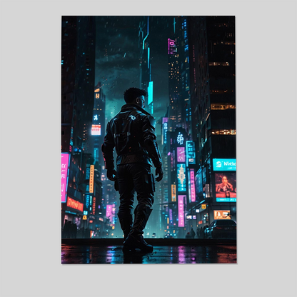 Neon Abyss: Cyberpunk Dreams Poster