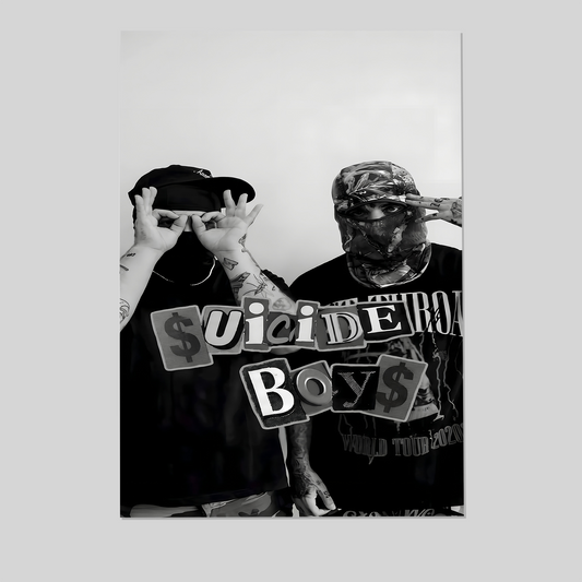 Suicideboys Poster Artist  Music Poster Album Cover Wall Decor Size 24''x36''