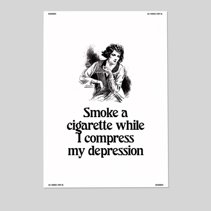 Suicideboys Kill Yourself (Part III) Lyrics Wall Art Song Lyrics Physical Wall Decor Size 24''x36''