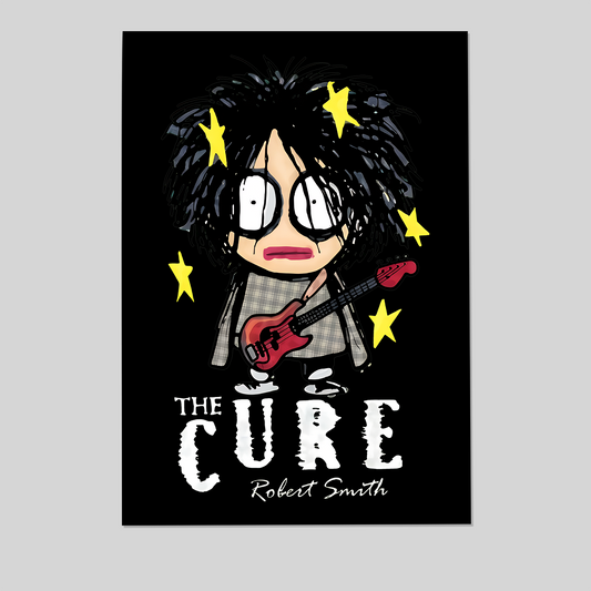 The Cure Robert Smith Poster, One Sheet Wall Size 24''x36''