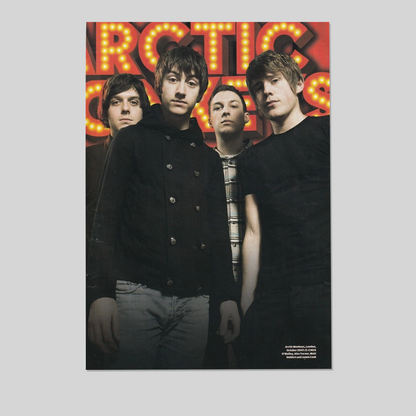 Music Poster- Arctic Monkeys 2007 Concert Wall Art Poster Size 24''x36''