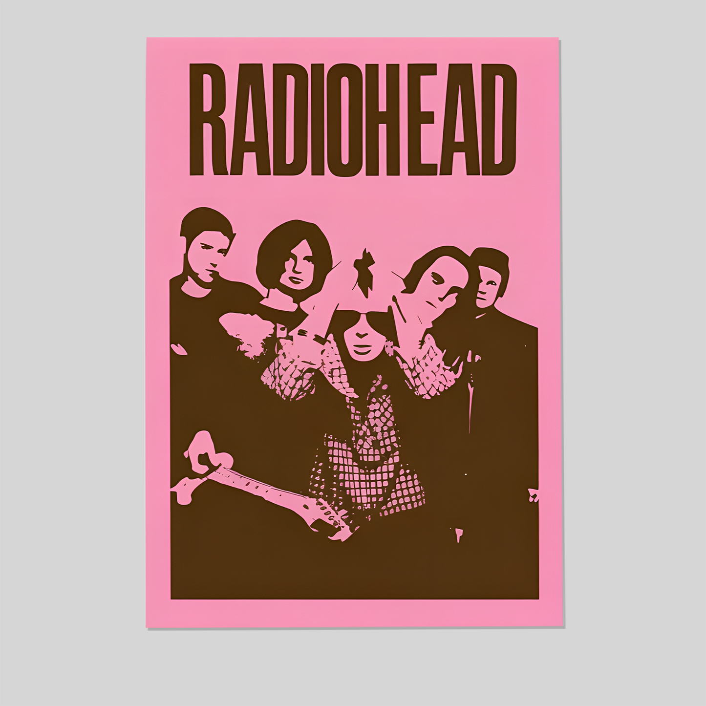 Radiohead band Poster, One Sheet Wall Size 24''x36''