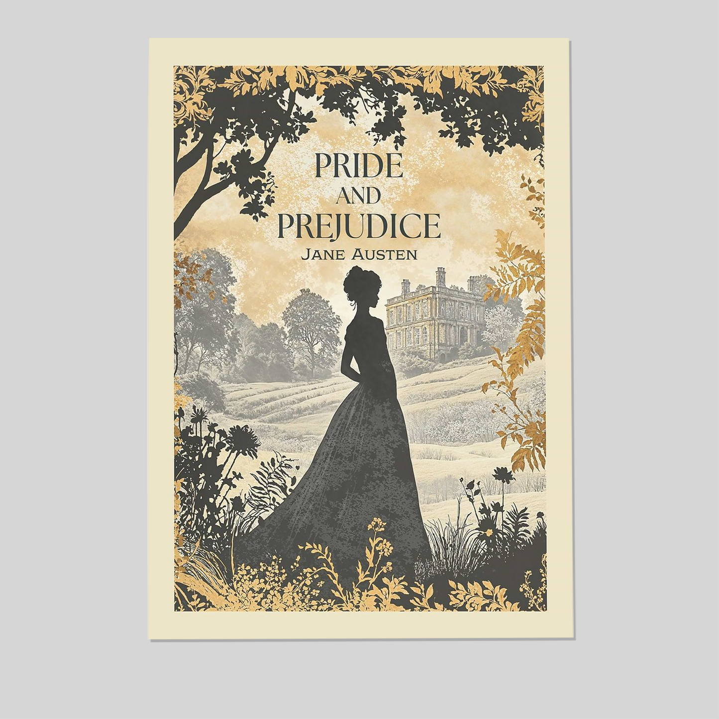 Home Decor- Jane Austen's 'Pride and Prejudice' Poster, One Sheet Wall Size 24''x36''