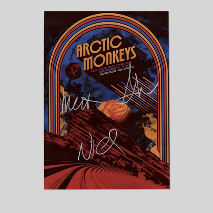 Arctic Monkeys – RED ROCKS AMPHITHEATRE Poster Size 24''x36''