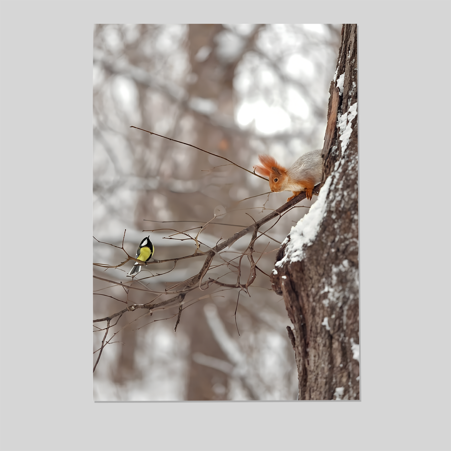 Winter Poster- Friends Poster, One Sheet Wall Size 24''x36''