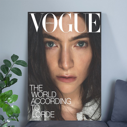 Music Poster Lorde for V,o,gue Australia 2025 Size 24''x36''