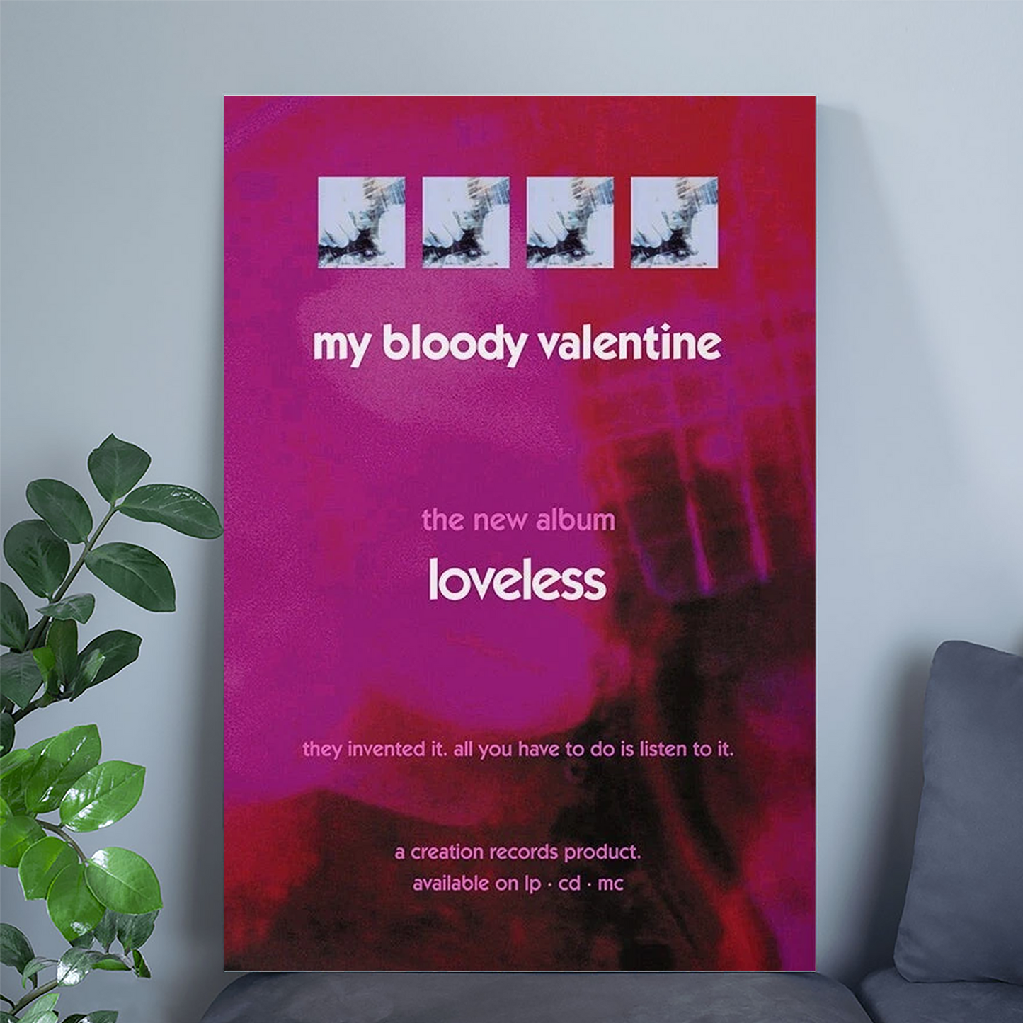 My bloody valentine 'Loveless' Poster Size 24''x36''