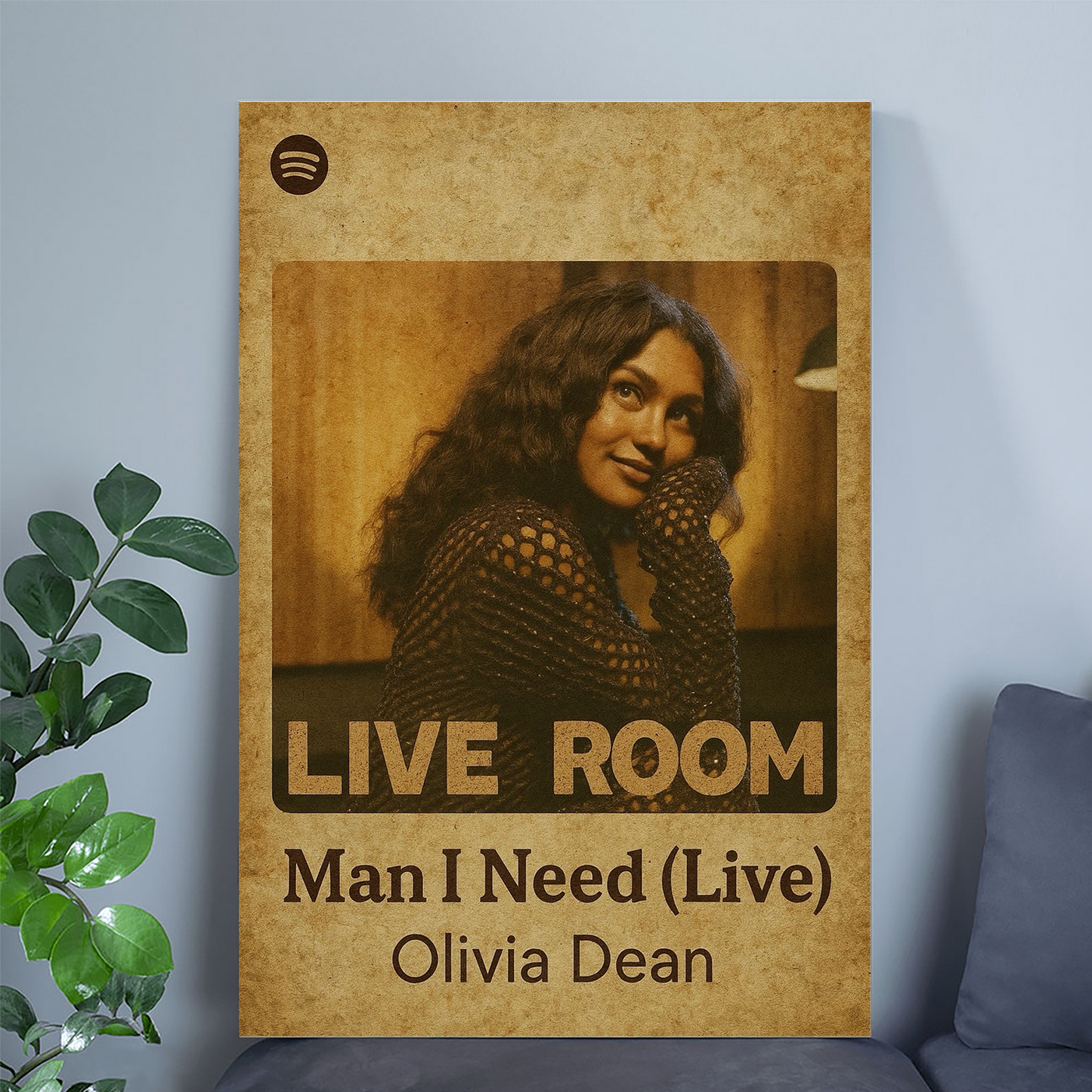 Music Poster- Oli.via Dean Wall Art Poster Size 24''x36''
