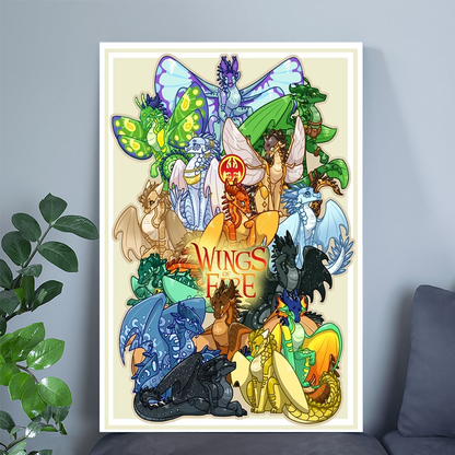 Home Decor- Wings of Fire Poster Size 24''x36''