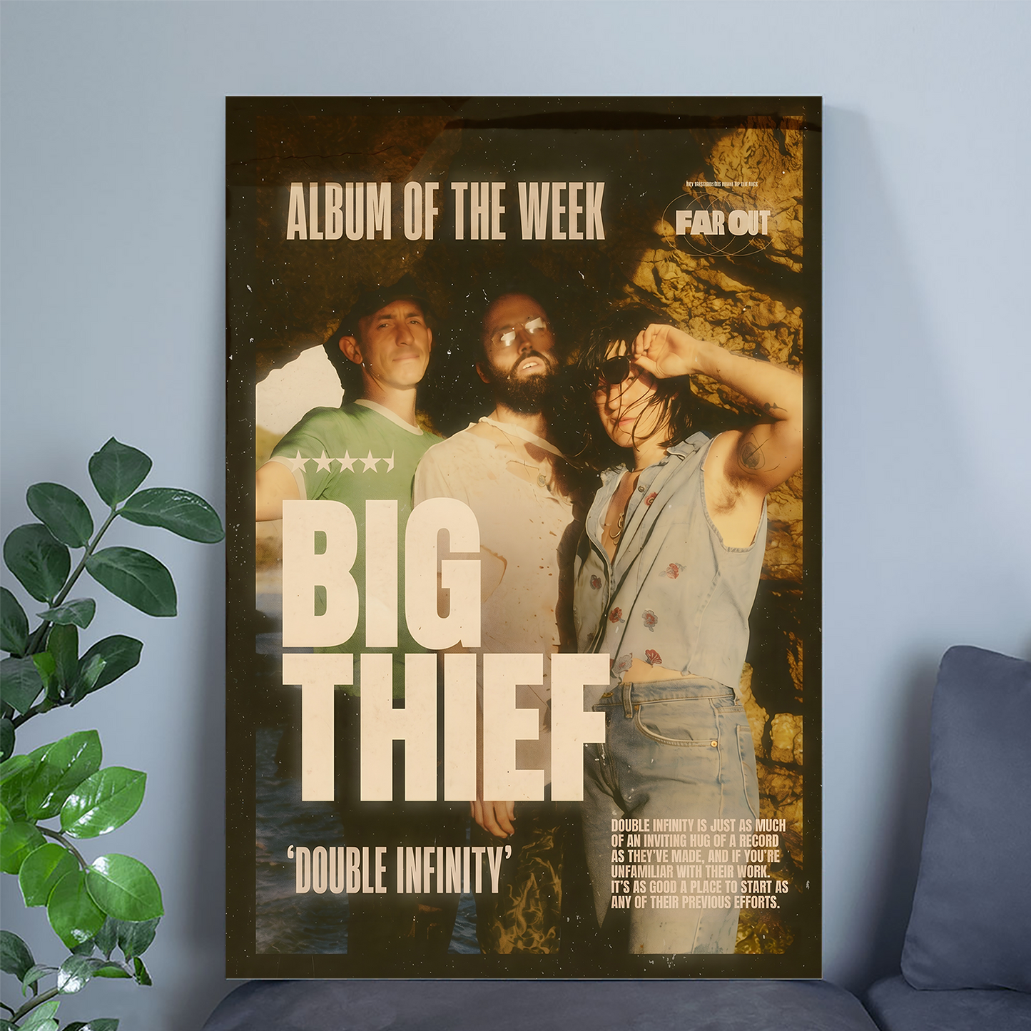 ALBUM OF THE WEEK: Big Thief - 'Double Infinity' Size 24''x36''