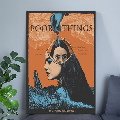 Home Decor- Poor Things Movie Poster, One Sheet Wall Size 24''x36''