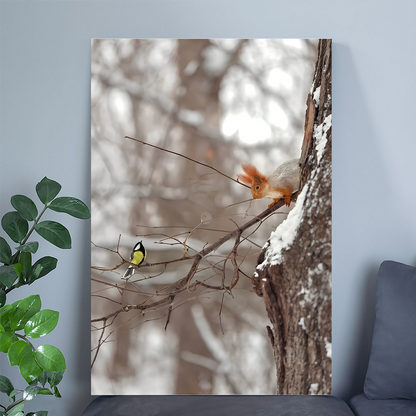 Winter Poster- Friends Poster, One Sheet Wall Size 24''x36''