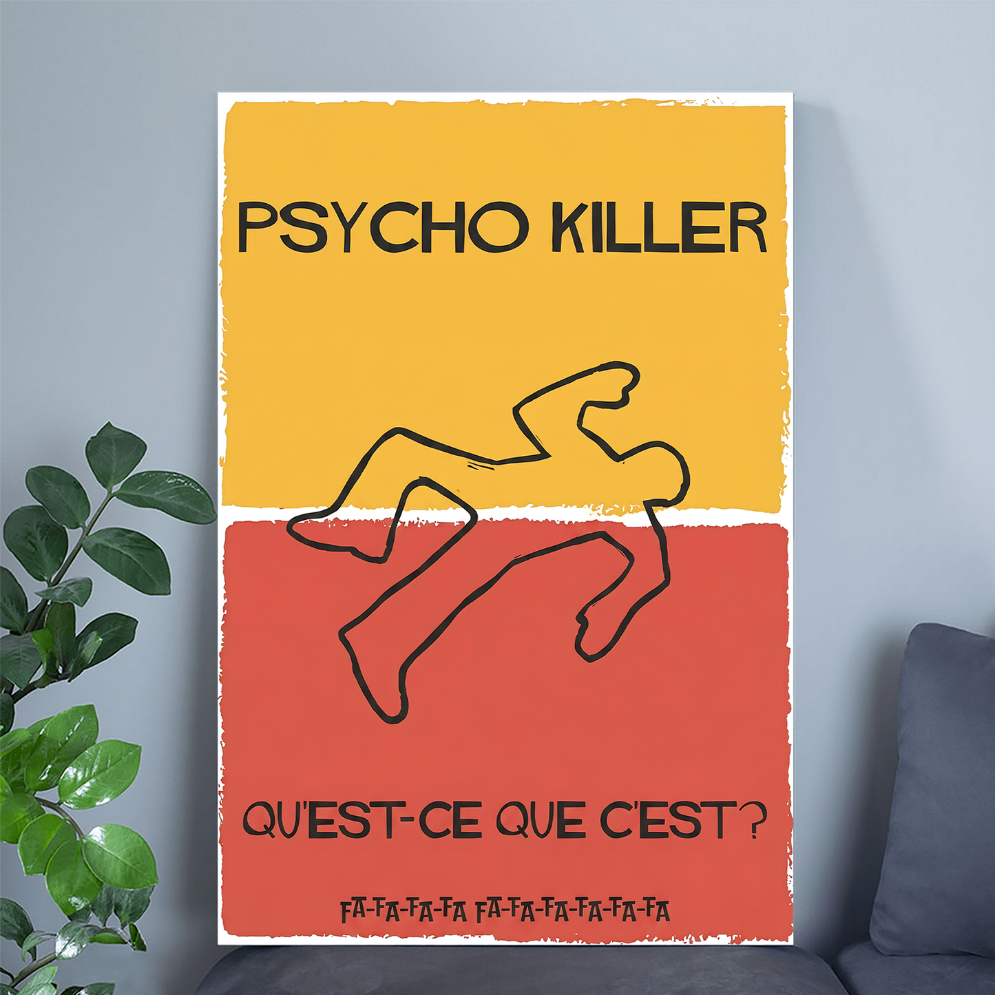 Home Decor- Psycho Killer Poster, One Sheet Wall Size 24''x36''