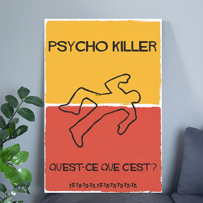 Home Decor- Psycho Killer Poster, One Sheet Wall Size 24''x36''