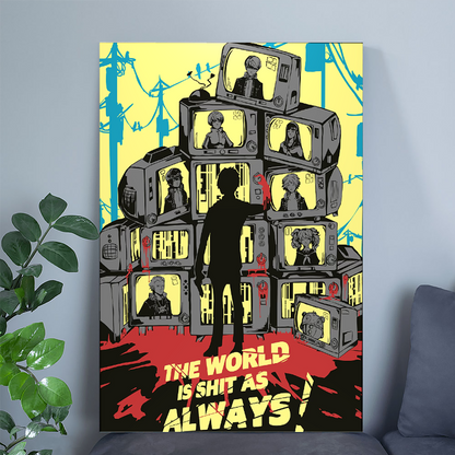 Persona Television World Poster Size 24''x36''