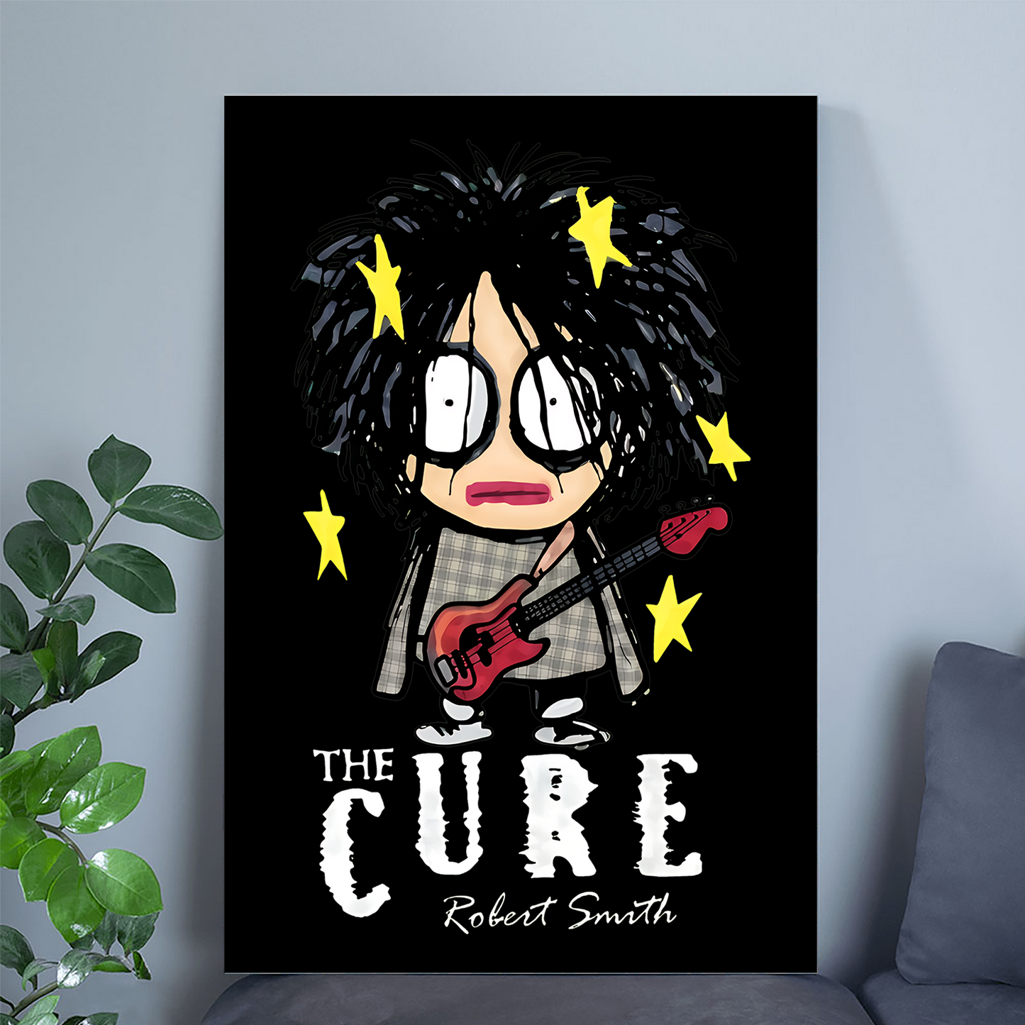 The Cure Robert Smith Poster, One Sheet Wall Size 24''x36''