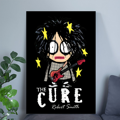The Cure Robert Smith Poster, One Sheet Wall Size 24''x36''