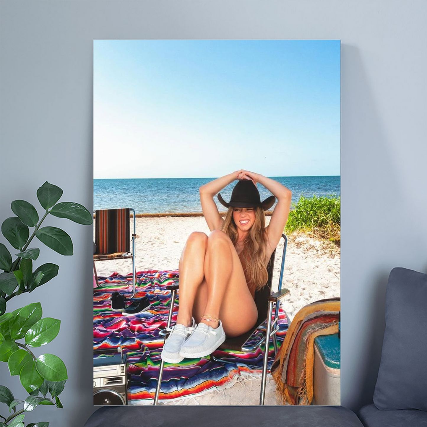 Sydney Sweeney on Vacation Poster, One Sheet Wall Size 24''x36''