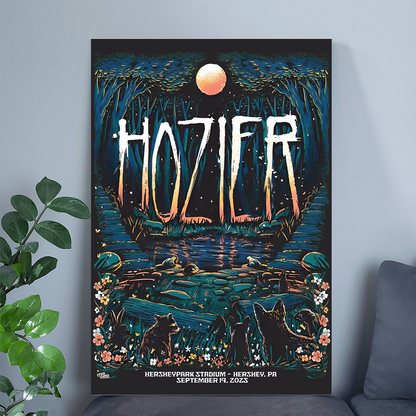 Hozier Hershey September 19 Show Poster Size 24''x36''