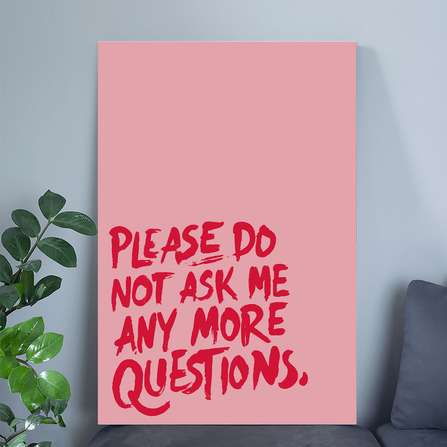 Dramatic Entrance Wall Art, Funny Quote Poster, Bold Door Poster, Funny Wall Quote, Modern Quote Wall Art, Gallery Wall Typography