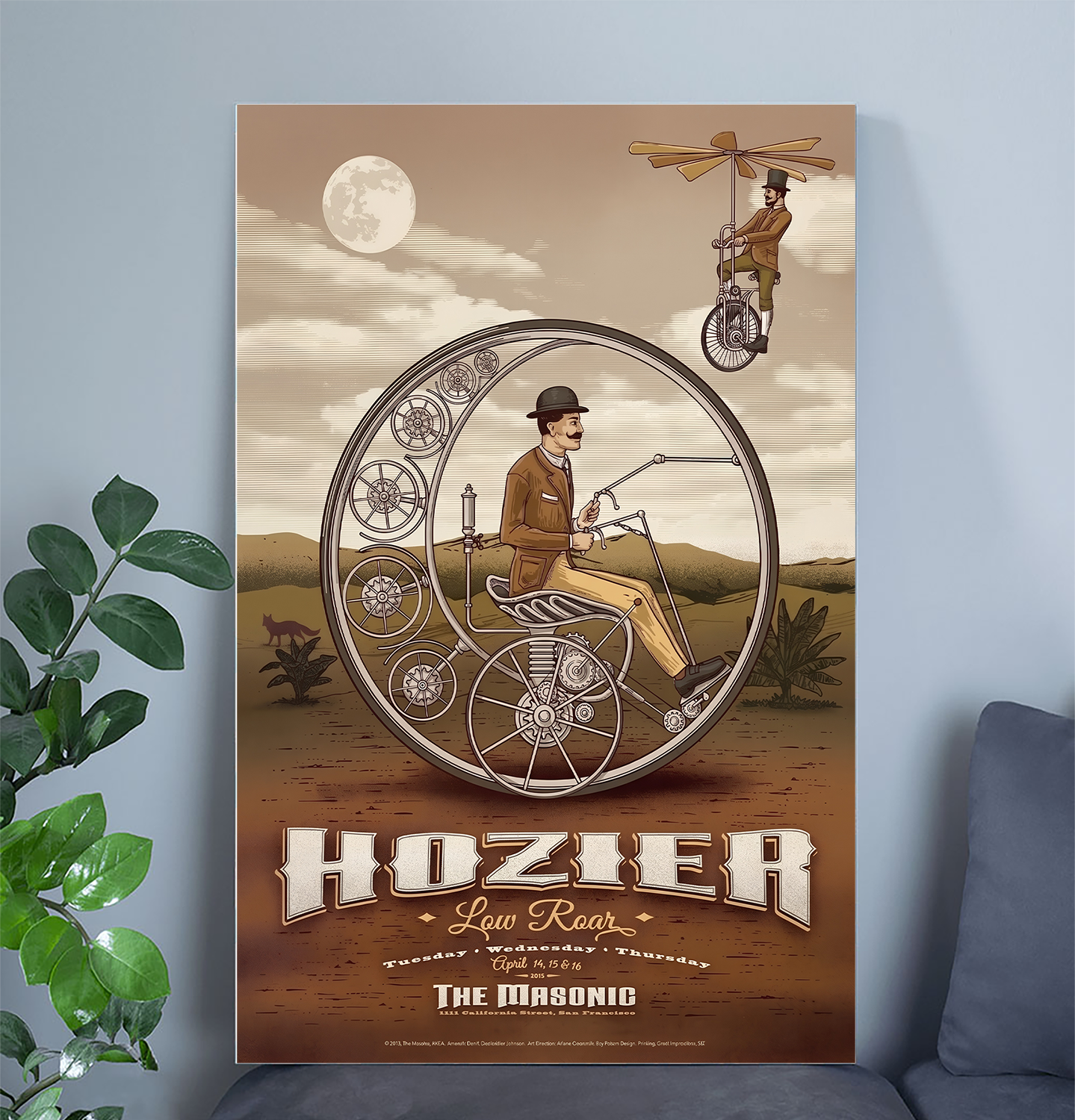 Music Poster Derek Studebaker Johnson Hozier MO6 Poster Show Size 24''x36''