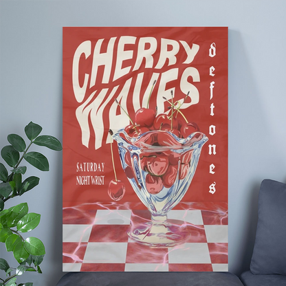 Music Poster- Deftones "Cherry Waves" Poster Size 24''x36''